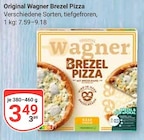 Brezel Pizza im Angebot bei GLOBUS in Wolfenbüttel Brezel Pizza Angebote von Wagner bei GLOBUS Wolfenbüttel für 3,49 €