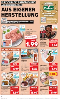 Steak im Kaufland Prospekt "Aktuelle Angebote" mit 54 Seiten (Karlsruhe)