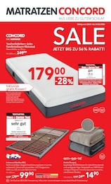 Matratzen Concord Prospekt für Ludwigsburg: "AUS LIEBE ZU GUTEM SCHLAF", 8 Seiten, 28.01.2026 - 24.02.2026