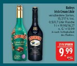Irish Cream Likör Angebote von Baileys bei Marktkauf Altenburg für 9,99 €