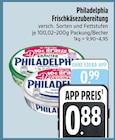 E xpress Kaufbeuren - Frischkäsezubereitung Kräuter Angebot im Prospekt Frischkäsezubereitung Kräuter bei E xpress im Kaufbeuren Prospekt für 0,88 €