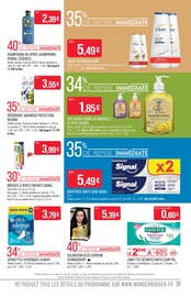 Promos Savon dans le catalogue "C'EST TOUS LES JOURS LE MARCHÉ" de Supermarchés Match Savon en promo dans le catalogue Supermarchés Match à la page 39