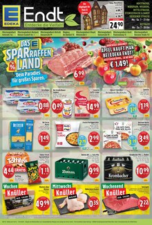 EDEKA Prospekt der Woche "Aktuelle Angebote" Seite 1, 06.10.2025 bis 11.10.2025 für Mönchengladbach Aktueller EDEKA Prospekt "Aktuelle Angebote" Seite 1 von 8 Seiten für Mönchengladbach