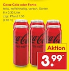 Coca-Cola im Angebot bei Netto Marken-Discount in Schwerin Coca-Cola Angebote von Coca-Cola bei Netto Marken-Discount Schwerin für 3,99 €