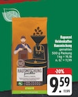 Heldenkaffee Hausmischung gemahlen bei EDEKA im Leutershausen Prospekt für 9,59 €