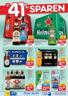 Erdinger im aktuellen Netto Marken-Discount Prospekt (Bremerhaven) Erdinger im Netto Marken-Discount Prospekt "Aktuelle Angebote" mit 70 Seiten (Bremerhaven)
