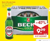 Pils oder Gold im Angebot bei Netto Marken-Discount in Flensburg Pils oder Gold Angebote von Becks bei Netto Marken-Discount Flensburg für 9,99 €