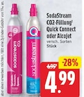 CO2-Füllung Quick Connect von SodaStream für 4,99 € bei EDEKA im Angebot CO2-Füllung Quick Connect von SodaStream im aktuellen EDEKA Prospekt
