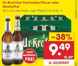 Netto Marken-Discount - Feinherbes Pilsner Angebot im Prospekt Feinherbes Pilsner bei Netto Marken-Discount im Prospekt "" für 9,49 €