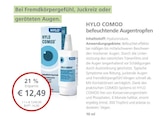 LINDA Premiumapotheke - COMOD befeuchtende Augentropfen Angebot im Prospekt COMOD befeuchtende Augentropfen bei LINDA Premiumapotheke im Prospekt "" für 12,49 €