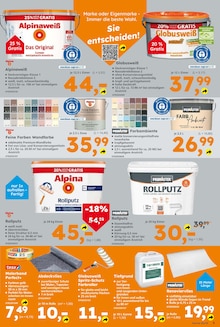 Wandfarbe im aktuellen Globus-Baumarkt Prospekt (Mönchengladbach) Wandfarbe im Globus-Baumarkt Prospekt "Immer eine Idee besser" mit 16 Seiten (Mönchengladbach)