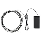 Aktuelle Led lichterkette Angebote bei IKEA in Bremen Aktuelles Lichterkette (40), LED batteriebetrieben/für draußen schwarz Angebot bei IKEA in Bremen ab 4,99 €