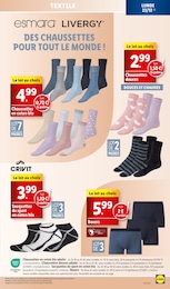 Offre Chaussettes dans le catalogue Lidl du moment à la page 59