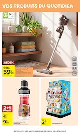 Aspirateur en promo dans le catalogue Carrefour Market à la page 42