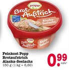 Aktuelle Lachs Angebote bei E center in Heidelberg Aktuelles Brotaufstrich Alaska-Seelachs Angebot bei E center in Heidelberg ab 0,99 €