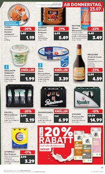 Wiener Würstchen im Kaufland Prospekt "Hier bin ich richtig" mit 56 Seiten (Essen)