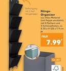 Hänge-Organizer für 7,99 € bei Kaufland im Angebot Hänge-Organizer im aktuellen Kaufland Prospekt