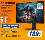 Gaming-Monitor Odyssey G5 (G50D) bei expert im Weißenfels Prospekt für 189,00 €