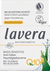 Basis Sensitiv Anti-Falten Feuchtigkeitscreme oder Anti-UV Fluid LSF 30 von Lavera im aktuellen Rossmann Prospekt für 8,99 €