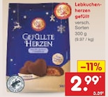 Lebkuchenherzen gefüllt im Angebot bei Netto Marken-Discount in Reutlingen Lebkuchenherzen gefüllt Angebote bei Netto Marken-Discount Reutlingen für 2,99 €