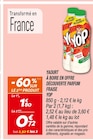 Yaourt à boire en offre découverte parfum fraise - Yop à 0,72 € dans le catalogue Netto