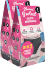 CULOTTE MENSTRUELLE NOIR PHARMAPROCTECT - PHARMA PROTECT en promo chez Auchan Hypermarché Clermont-Ferrand à 6,69 €