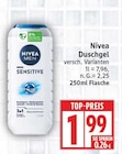 Duschgel Sensitive von Nivea für 1,99 € bei EDEKA im Angebot Duschgel Sensitive von Nivea im aktuellen EDEKA Prospekt