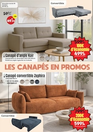 Offre Canapé Convertible dans le catalogue Maxi Bazar du moment à la page 8
