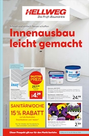 Aktueller Hellweg Prospekt mit Pflanzen, "Innenausbau leicht gemacht", Seite 1