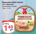 Teewurst Angebote von Rügenwalder Mühle bei GLOBUS Erfurt für 1,49 €