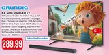 GUB 6400 LED TV Angebote von Grundig bei Kaufhaus Stolz Ribnitz-Damgarten für 289,99 €