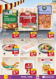 Wurst im Netto Marken-Discount Prospekt "Aktuelle Angebote" mit 72 Seiten (Leverkusen)