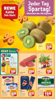 REWE Prospekt Dein Markt mit 36 Seiten