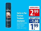 Frottee Trockenshampoo Angebote von Swiss-o-Par bei famila Nordost Kiel für 1,99 €