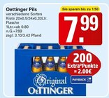 Oettinger Pils Angebote bei WEZ Löhne für 7,99 €