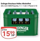 Brauhaus Helles Alkoholfrei von Erdinger für 15,99 € bei GLOBUS im Angebot Brauhaus Helles Alkoholfrei von Erdinger im aktuellen GLOBUS Prospekt