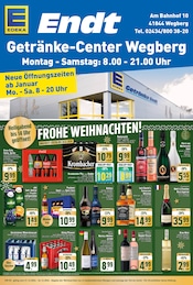 Aktueller EDEKA Discounter Prospekt in Wegberg und Umgebung, "Aktuelle Angebote" mit 4 Seiten, 21.12.2024 - 24.12.2024