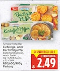 Lieblings- oder Kartoffelpuffer von Schwarmstedter für 2,49 € bei E center im Angebot Lieblings- oder Kartoffelpuffer von Schwarmstedter im aktuellen E center Prospekt