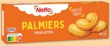 PALMIERS FEUILLETÉS - NETTO en promo chez Netto Besançon à 0,59 €