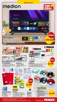 Fernseher im aktuellen Penny Prospekt (Mannheim) Fernseher im Penny Prospekt "Wer günstig will, muss Penny." mit 47 Seiten (Mannheim)