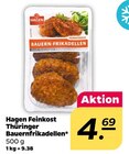 Thüringer Bauernfrikadellen von Hagen Feinkost im aktuellen Netto mit dem Scottie Prospekt für 4,69 €