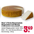 Bauernstolz Ziegenkäse mit Honig Angebote von Boer´s Trots bei E center Baden-Baden für 3,49 €