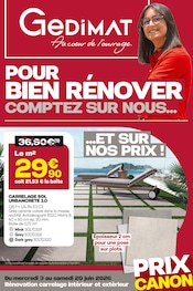 Bricolage en promo dans le catalogue Gedimat à la page 1