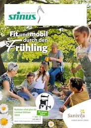 Aktueller Stinus Orthopädie GmbH Sanitätshäuser Prospekt für Bühl: Fit und mobil durch den Frühling mit 6} Seiten, 13.03.2025 - 31.05.2025