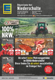 Aktueller EDEKA Prospekt "Aktuelle Angebote" Seite 1 von 24 Seiten für Verl