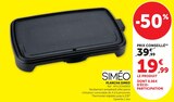 Plancha - Siméo en promo chez Super U Neuilly-sur-Seine à 19,99 €
