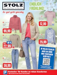 Kaufhaus Stolz Prospekt für Friedrichstadt: "STOLZ. Das Kaufhaus im Norden.", 16 Seiten, 20.03.2026 - 29.03.2026