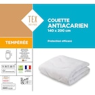Couette "Anti-acarien" - TEX HOME - Carrefour à Bagnolet Couette "Anti-acarien" - TEX HOME en promo chez Carrefour Bagnolet à 34,99 €