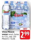 Mineralwasser Angebote von Vitrex bei EDEKA Pirmasens für 2,99 €