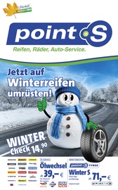 Aktueller point S Werkstatt & Auto Prospekt in Röhrmoos und Umgebung, "Jetzt auf Winterreifen umrüsten!" mit 14 Seiten, 27.09.2024 - 30.11.2024